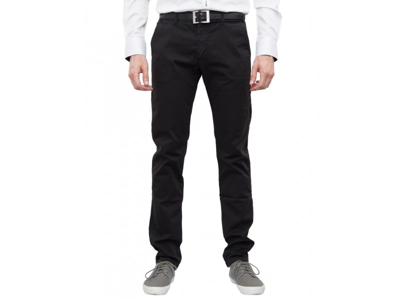 Pantaloni casual pentru bărbați, negru